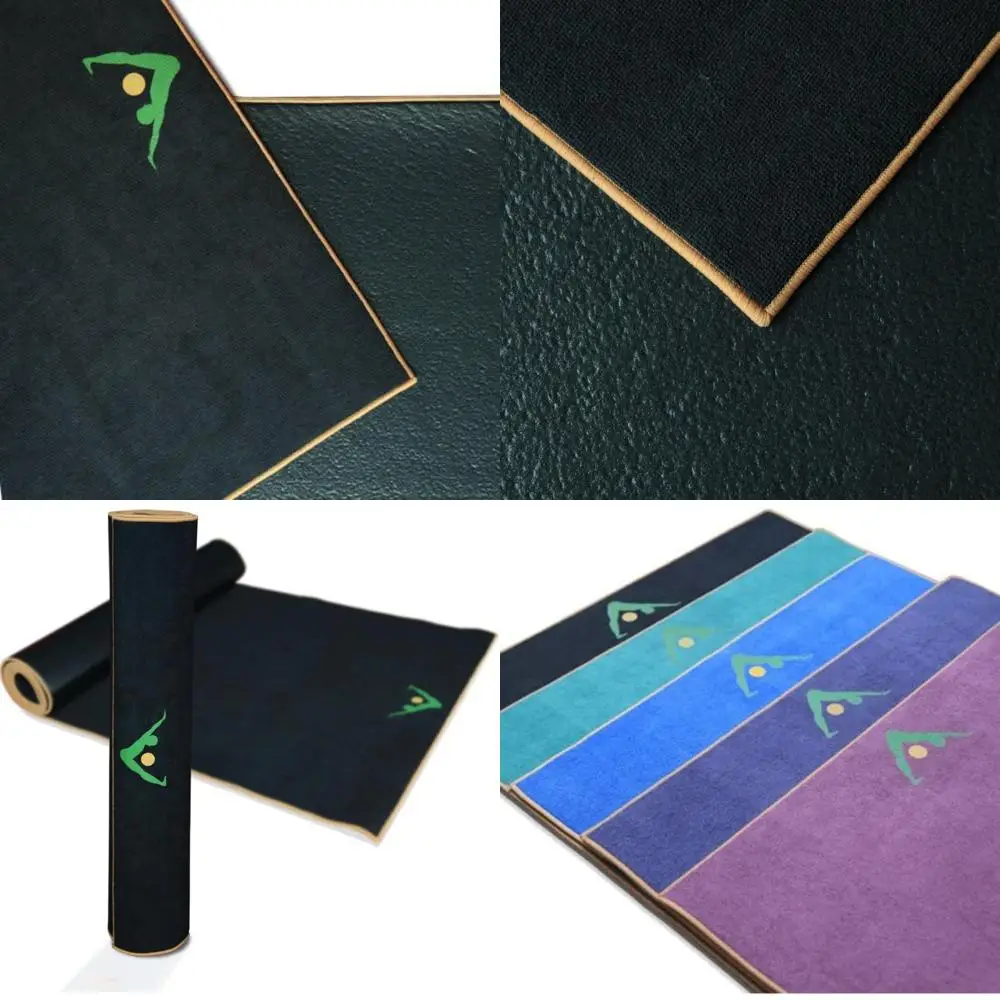Hot Yoga Mat with Non-Slip Microfiber Towel - 2in1 Synergy Design for Stability and Odor Protection
Hot Yoga Mat with Non-Slip Microfiber Towel - 2in1 Synergy Design for Stability and Odor Protection