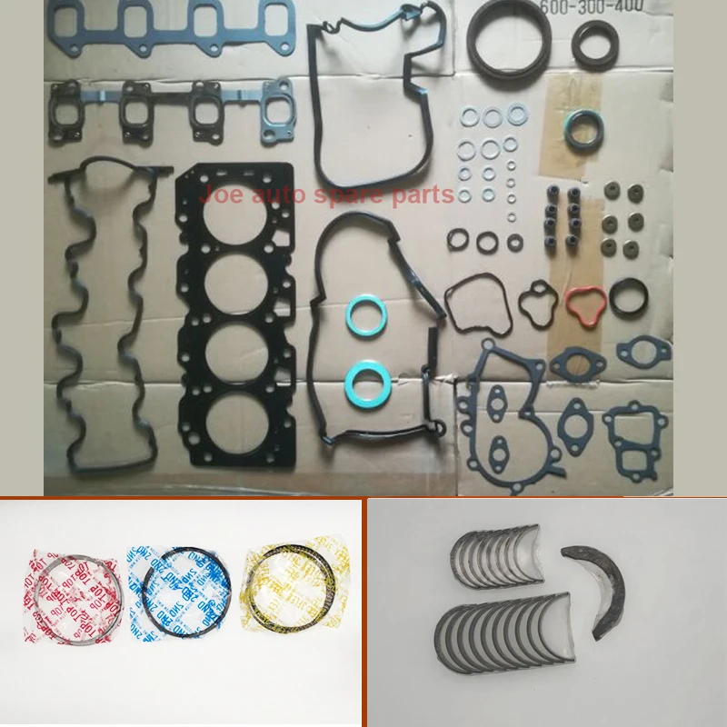 3C 3CT 3CTE Full gasket kit crankshaft connecting rod bearing piston ring for Toyota IPSUM AVENSIS CALDINA GAIA 2.2 d td 2.0 d
3C 3CT 3CTE Full gasket kit crankshaft connecting rod bearing piston ring for Toyota IPSUM AVENSIS CALDINA GAIA 2.2 d td 2.0 d