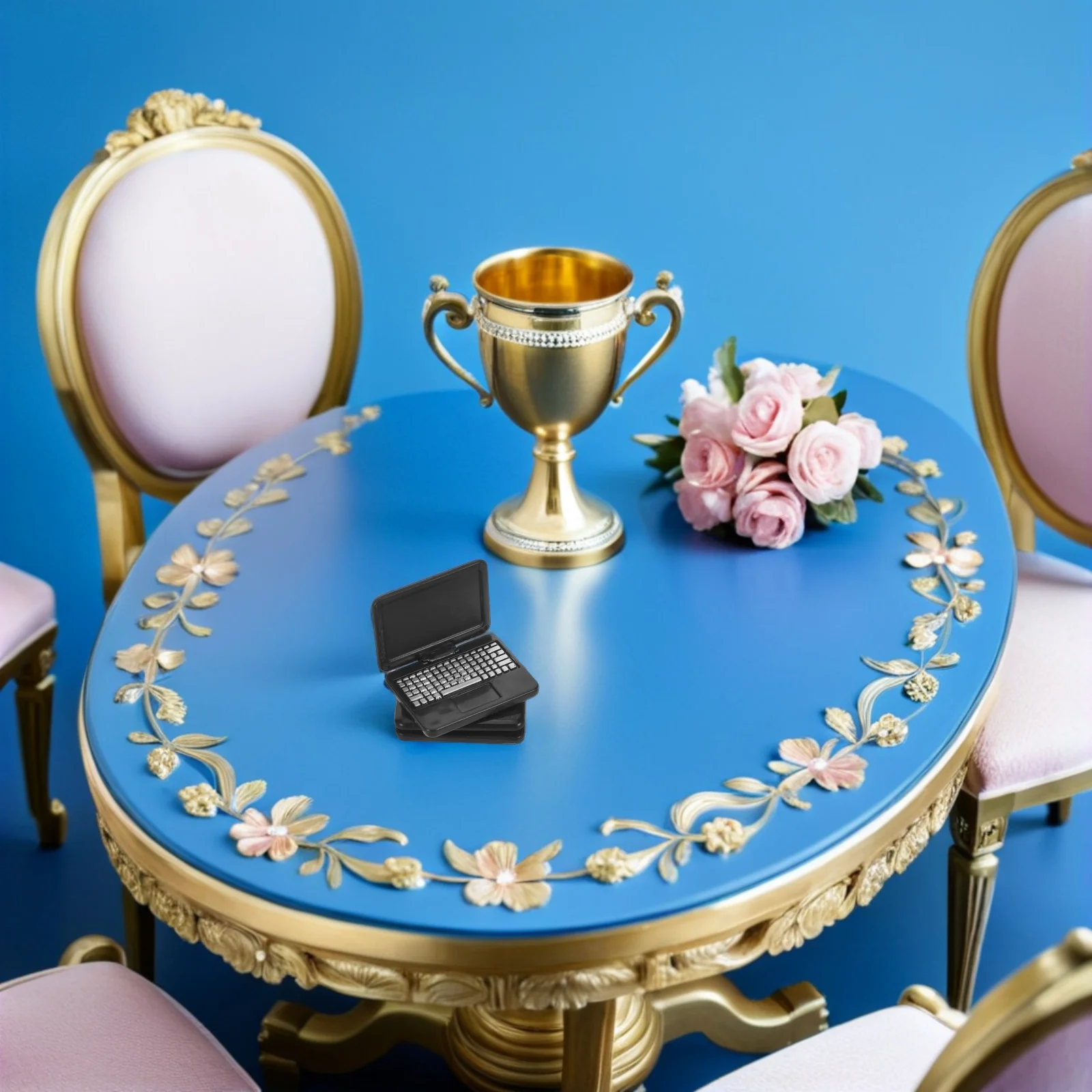 8Pcs Miniature Laptop for Dollhouse - Functional Tiny Laptop Computer - Interactive Home Office Decor to Boost Imagination Tech
8Pcs Miniature Laptop for Dollhouse - Functional Tiny Laptop Computer - Interactive Home Office Decor to Boost Imagination Tech