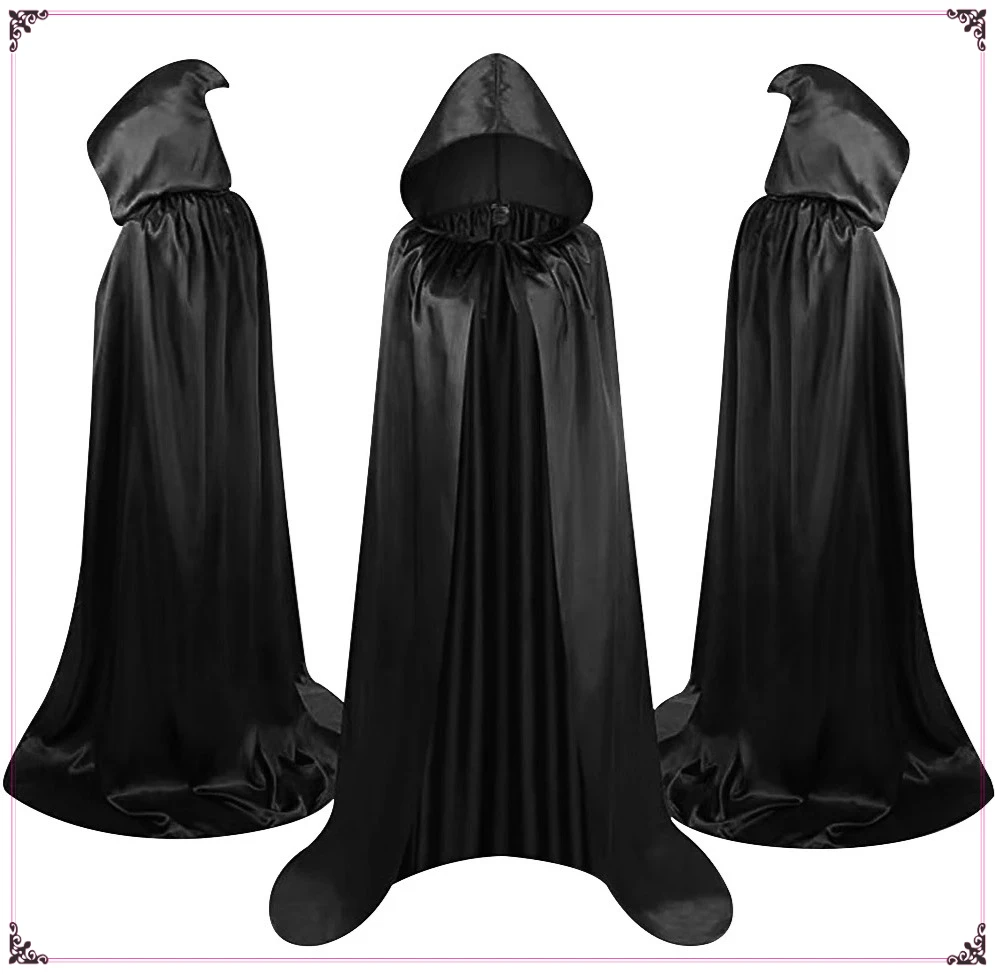 Средневековый волшебник-вампир, однотонный плащ, костюм для косплея, плащ с капюшоном ведьмы, карнавальная вечеринка, накидка для взрослых и детей
Средневековый волшебник-вампир, однотонный плащ, костюм для косплея, плащ с капюшоном ведьмы, карнавальная вечеринка, накидка для взрослых и детей