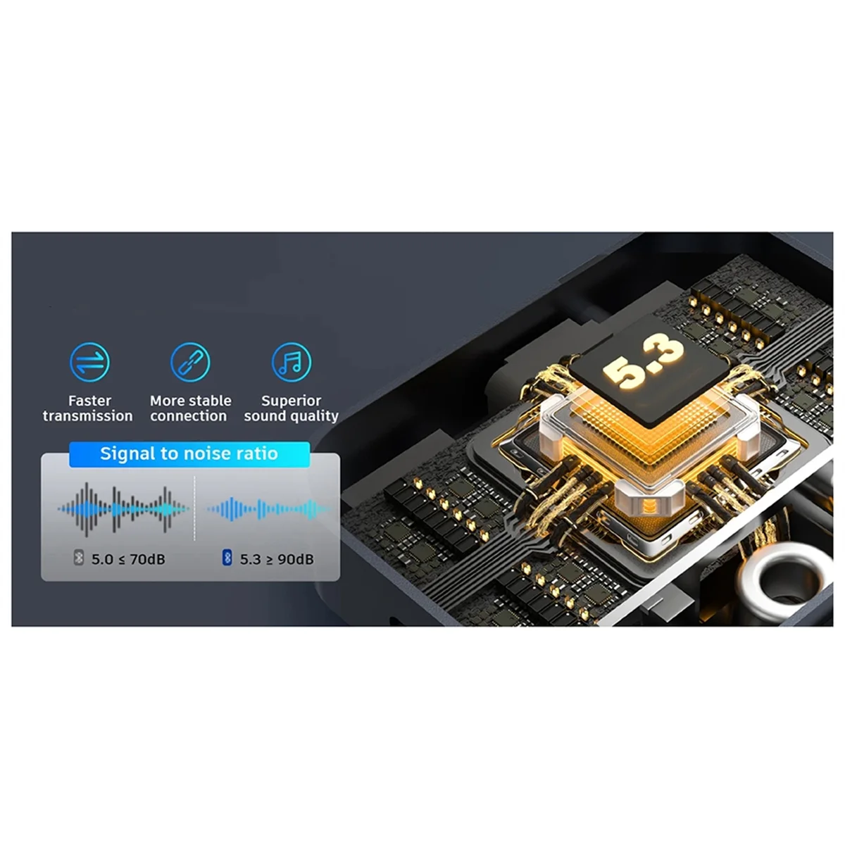ABXHA Bluetooth 5,3 приемник AUX аудио адаптер автомобильные домашние стереонаушники беспроводной выход 3,5 мм музыкальная громкая связь от одного до двух
ABXHA Bluetooth 5,3 приемник AUX аудио адаптер автомобильные домашние стереонаушники беспроводной выход 3,5 мм музыкальная громкая связь от одного до двух