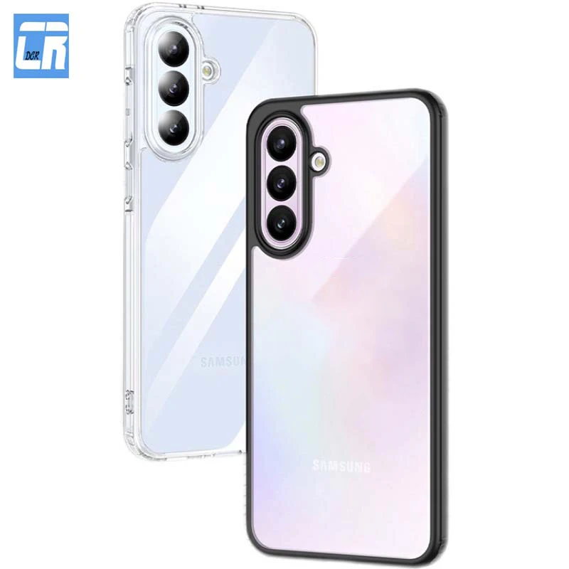 Прозрачный противоударный чехол для Samsung Galaxy S25 S24 S23 FE A17 A56 A36 A26 A16 A55 A35 A54 5G ПК + акриловая защитная задняя крышка
Прозрачный противоударный чехол для Samsung Galaxy S25 S24 S23 FE A17 A56 A36 A26 A16 A55 A35 A54 5G ПК + акриловая защитная задняя крышка