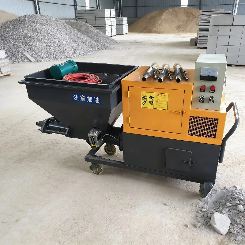 Compact Size Automatic Mortar Spraying Pump for Waterproof Fireproof Material Application Customized
Compact Size Automatic Mortar Spraying Pump for Waterproof Fireproof Material Application Customized