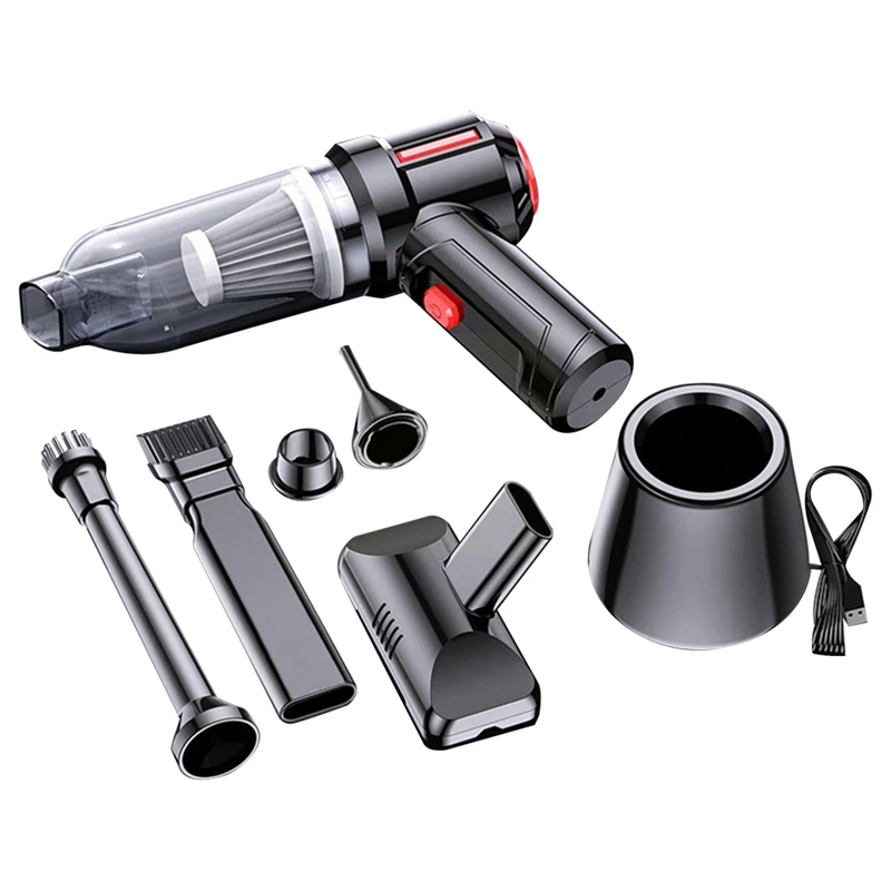Vacuum Cyclone Suction Portable Cordless Handheld For Home Appliance Car Accessories
Vacuum Cyclone Suction Portable Cordless Handheld For Home Appliance Car Accessories