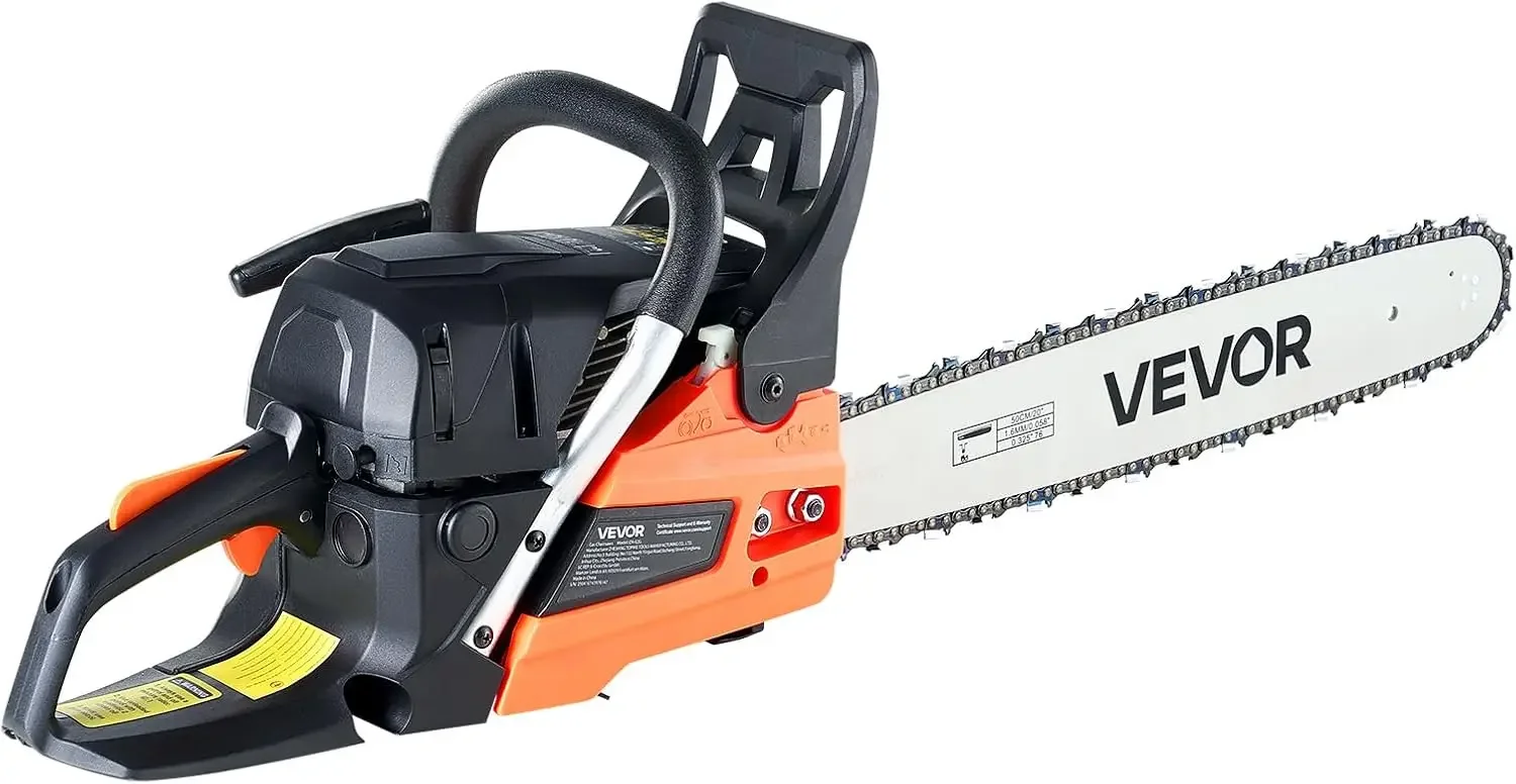 20inch 62CC Powered Chainsaw, 3.8 HP 2 Stroke Engine Power Chainsaws
20inch 62CC Powered Chainsaw, 3.8 HP 2 Stroke Engine Power Chainsaws