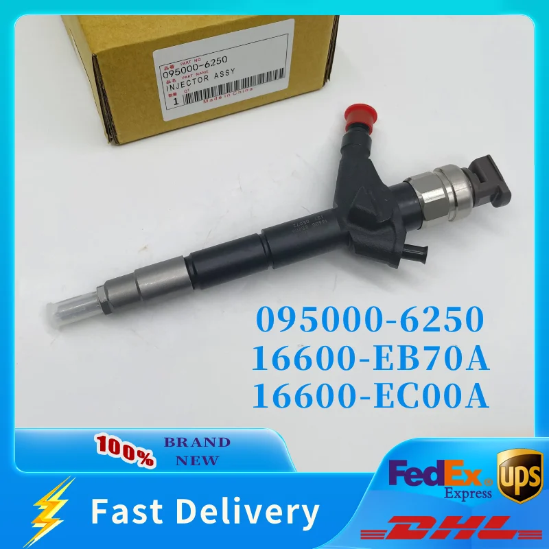 095000-6250 16600-EB70A Diesel Fuel Injector fr TOYOTA Nissan Navara 16600-EC00A
095000-6250 16600-EB70A Diesel Fuel Injector fr TOYOTA Nissan Navara 16600-EC00A