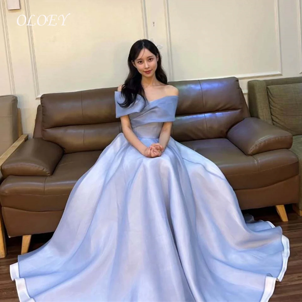 OLOEY Elegant Lavender Evening Party Dresses Korea Photo shoot Off Shoulder Long Prom Gowns Performance Wedding Photo shoot
OLOEY Elegant Lavender Evening Party Dresses Korea Photo shoot Off Shoulder Long Prom Gowns Performance Wedding Photo shoot