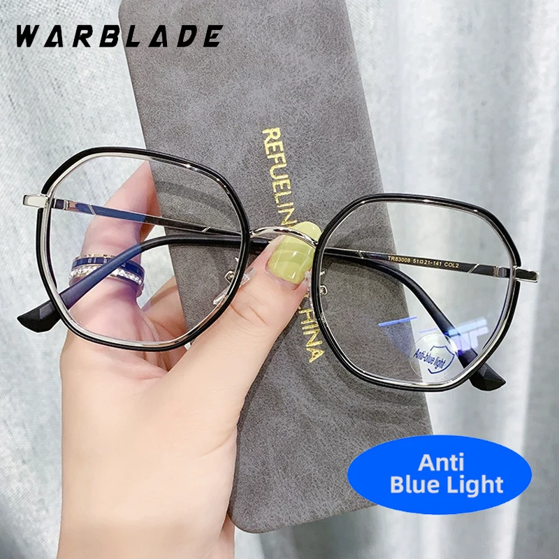 Luxury Brand Oval Big Frame Anti-Blue Light Glasses Woman Men Computer Reading Eye Protection Optical Trendy Personality Eyewear
Luxury Brand Oval Big Frame Anti-Blue Light Glasses Woman Men Computer Reading Eye Protection Optical Trendy Personality Eyewear