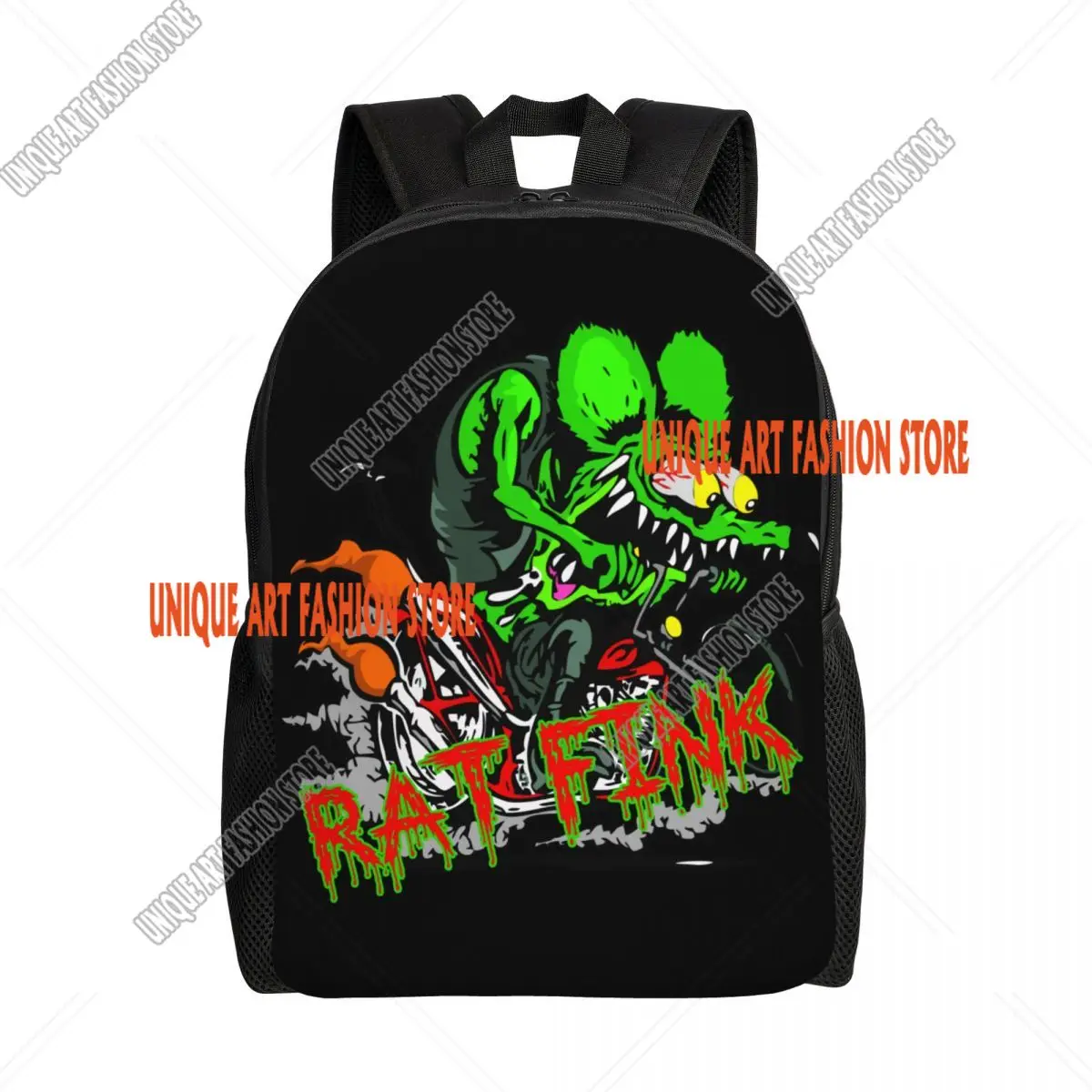 3D Printing Cartoon Monster Rat Fink Backpack for Girls Boys College School Travel Bags Men Women Bookbag Fits 15 Inch Laptop
3D Printing Cartoon Monster Rat Fink Backpack for Girls Boys College School Travel Bags Men Women Bookbag Fits 15 Inch Laptop