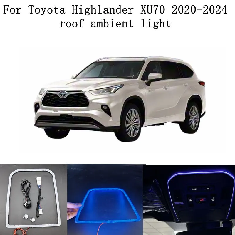 Автомобильный светодиодный светильник для чтения на крыше, интерьерная декоративная лампа, атмосферный окружающий свет, ледяной синий для Toyota Highlander XU70 2020-2024
Автомобильный светодиодный светильник для чтения на крыше, интерьерная декоративная лампа, атмосферный окружающий свет, ледяной синий для Toyota Highlander XU70 2020-2024