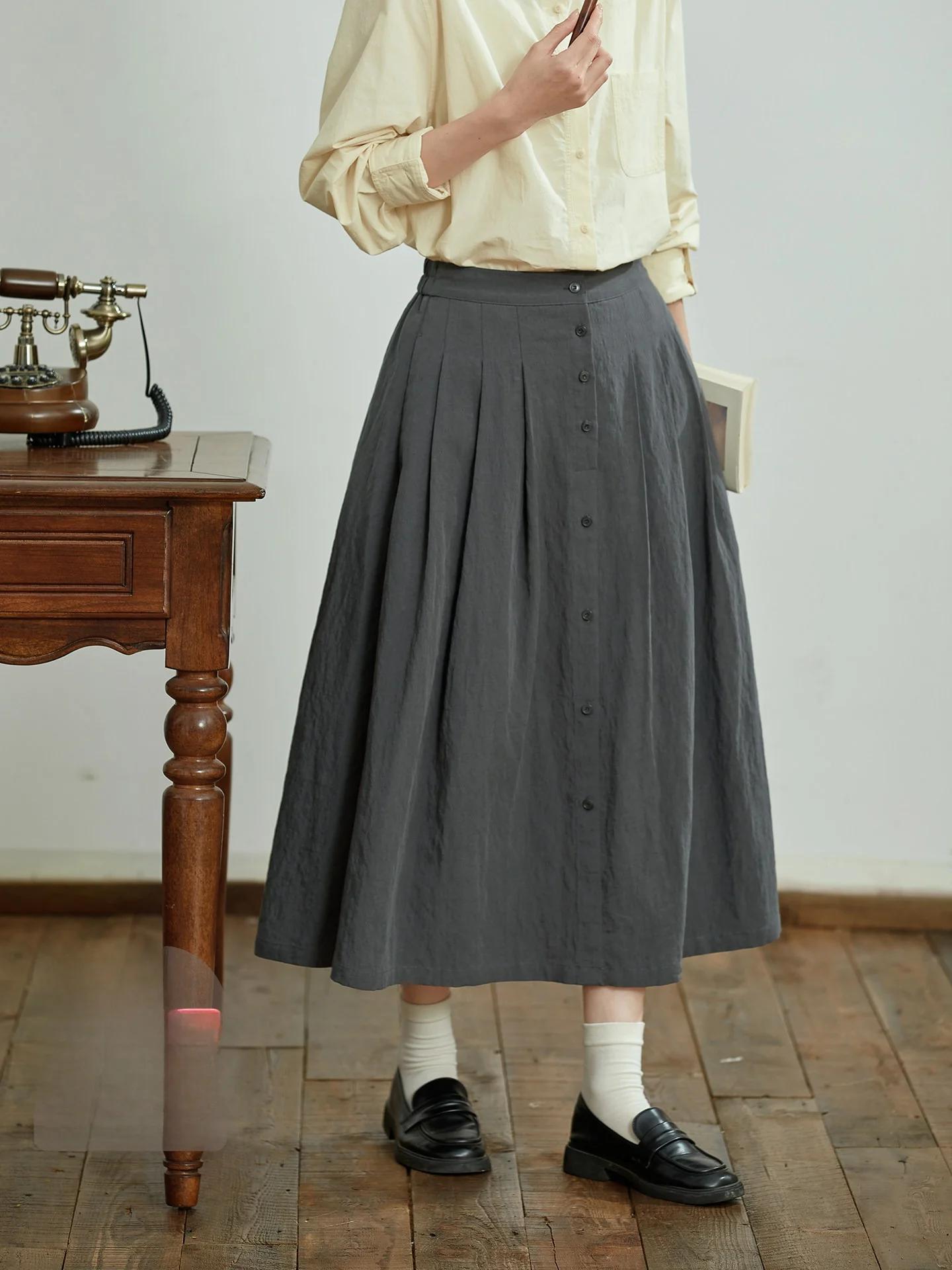 Оригинальная асимметричная юбка Side S Tianli ey для женщин, весенняя повседневная винтажная юбка А-силуэта с высокой талией, дышащая и удобная
Оригинальная асимметричная юбка Side S Tianli ey для женщин, весенняя повседневная винтажная юбка А-силуэта с высокой талией, дышащая и удобная