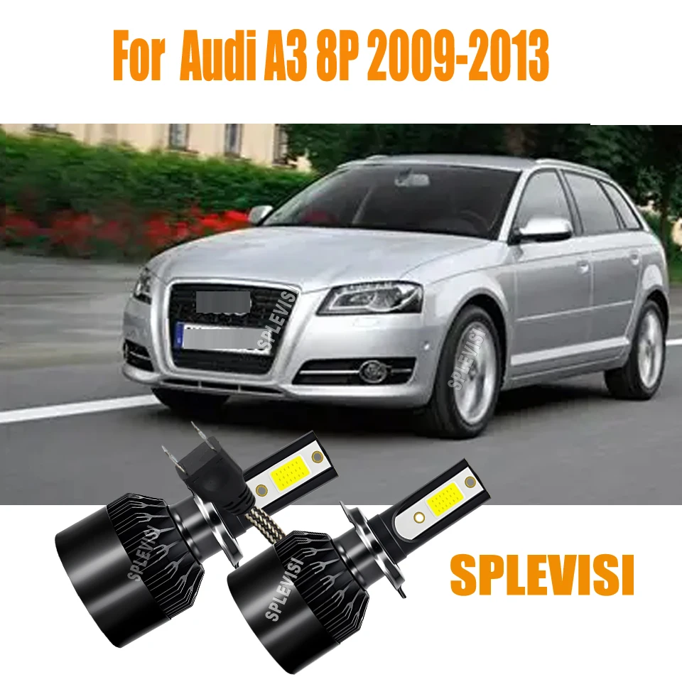 Комплект светодиодных фар H7 белого света (ближний/дальний свет) — профессиональные компоненты для Audi A3 8P 2009-2013
Комплект светодиодных фар H7 белого света (ближний/дальний свет) — профессиональные компоненты для Audi A3 8P 2009-2013