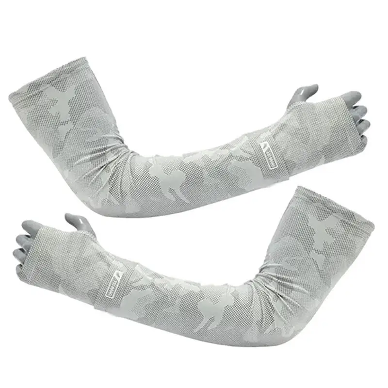 UV Protection Arm Sleeves UV Arm Guard Ice Silk Cooling Sleeves Sun Protection Breathable Fabric Arm Guards For Outdoor Sports
UV Protection Arm Sleeves UV Arm Guard Ice Silk Cooling Sleeves Sun Protection Breathable Fabric Arm Guards For Outdoor Sports