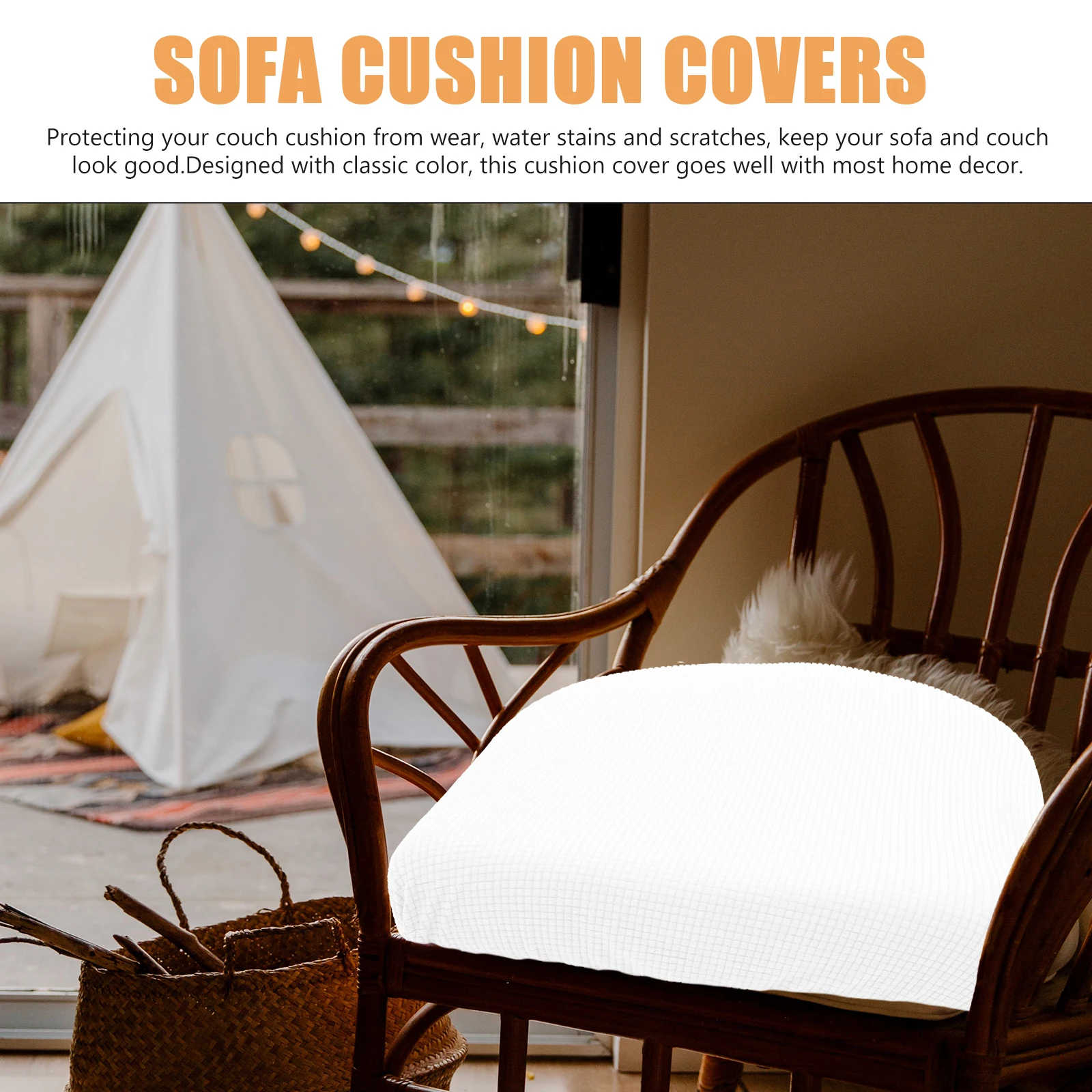 Elastic Couch Cushion Cover Waterproof Stretch Sofa Seat Protector Linen Classic Color Armchair Home Decor Gift
Elastic Couch Cushion Cover Waterproof Stretch Sofa Seat Protector Linen Classic Color Armchair Home Decor Gift