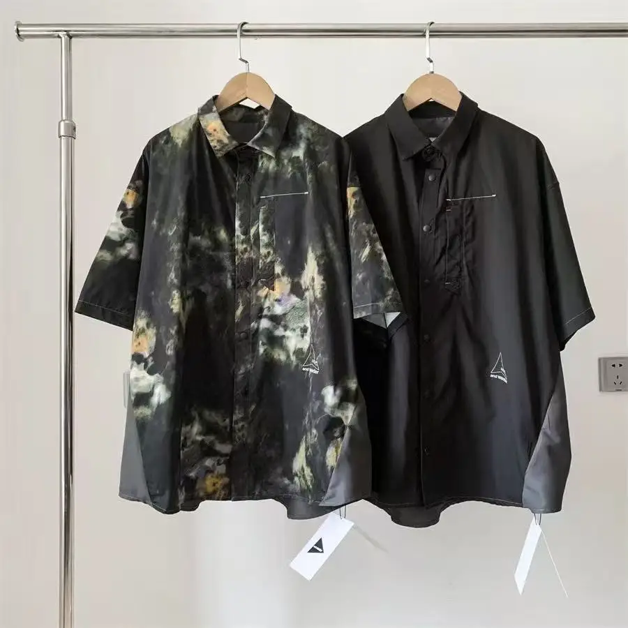 Quick Dry Breathable Short Sleeve Shirt Outdoor Hiking Casual Style Loose Fit Men's Open Cardigan Regular Length Shirt
Quick Dry Breathable Short Sleeve Shirt Outdoor Hiking Casual Style Loose Fit Men's Open Cardigan Regular Length Shirt