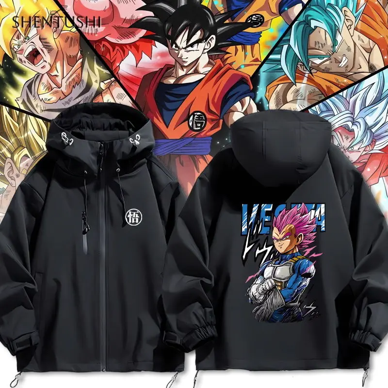 Anime Dragon Ball Zipper Men and women Hoodie Goku Vegeta Pattern Children's Hoodie Street Style Casual jacket birthday gifts
Anime Dragon Ball Zipper Men and women Hoodie Goku Vegeta Pattern Children's Hoodie Street Style Casual jacket birthday gifts