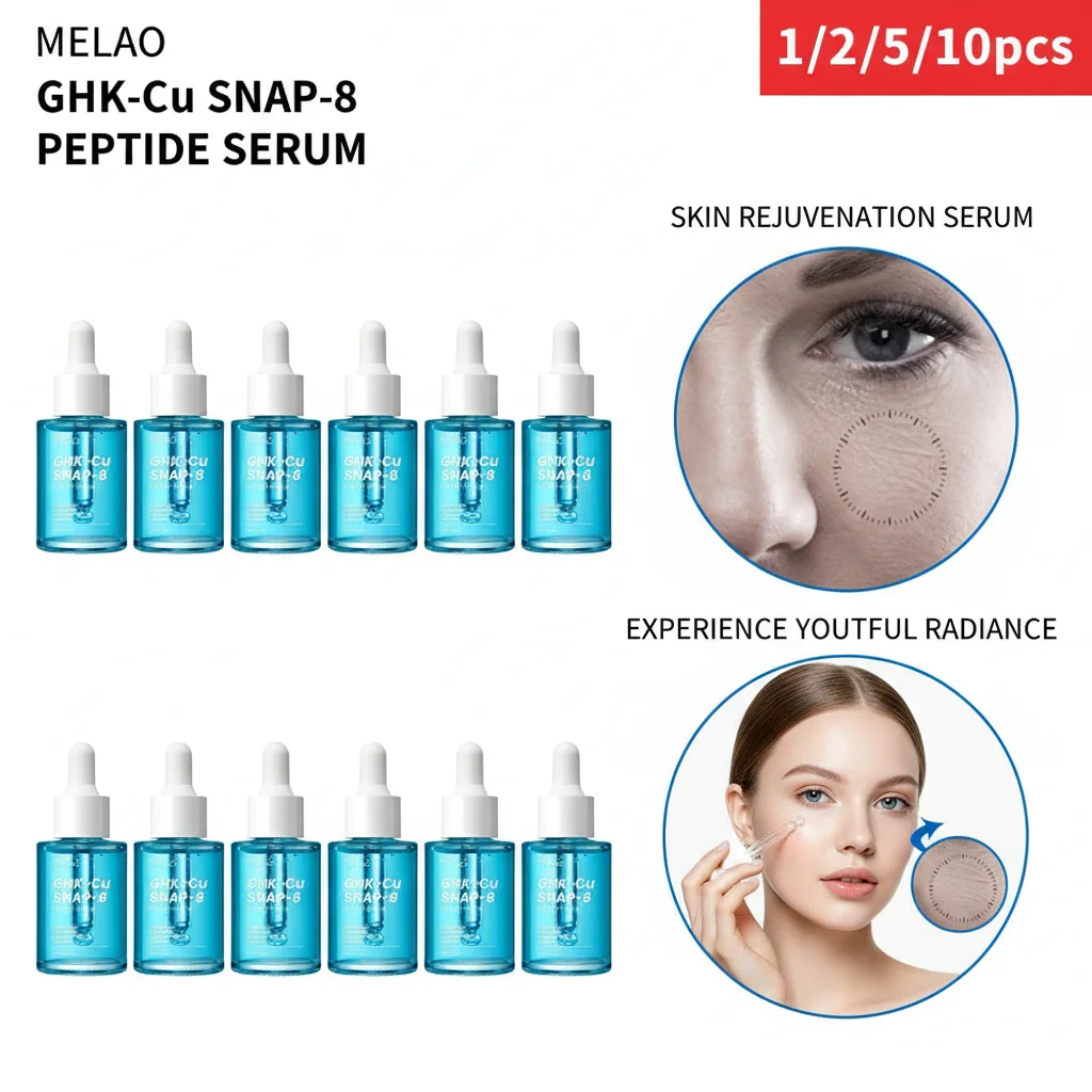 Blue Copper Peptide Essence 30ml Skin Rejuvenation And Wrinkle Reduction Anti-Aging Skin Care Solution
Blue Copper Peptide Essence 30ml Skin Rejuvenation And Wrinkle Reduction Anti-Aging Skin Care Solution