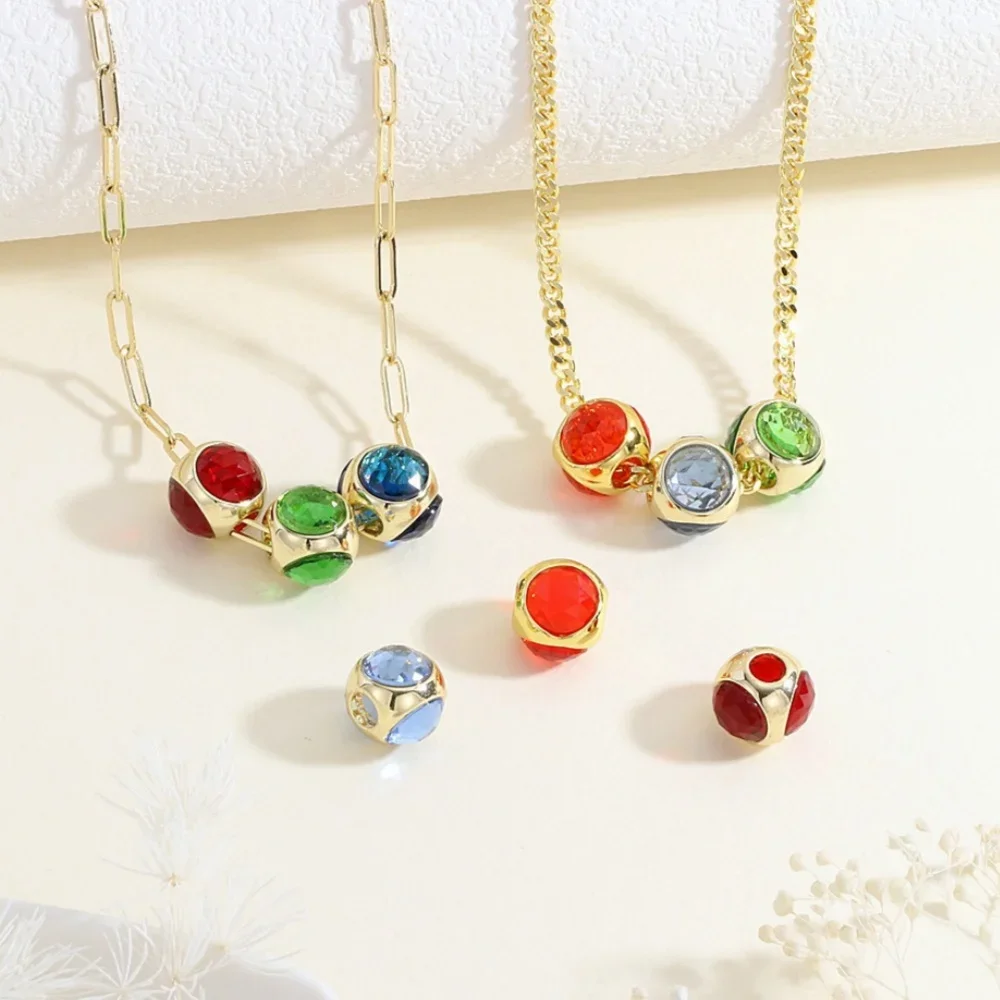 Brass Gold Plated Zircon Large Hole Triangle Loose Beads Pendant for Jewelry Making Beads Women DIY Necklace BraceletAccessories
Brass Gold Plated Zircon Large Hole Triangle Loose Beads Pendant for Jewelry Making Beads Women DIY Necklace BraceletAccessories