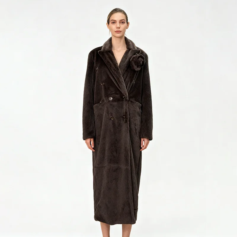 Women's New Autumn Loose Woolen Casual Designer Coat Fashionable Comfortable Outerwear
Women's New Autumn Loose Woolen Casual Designer Coat Fashionable Comfortable Outerwear