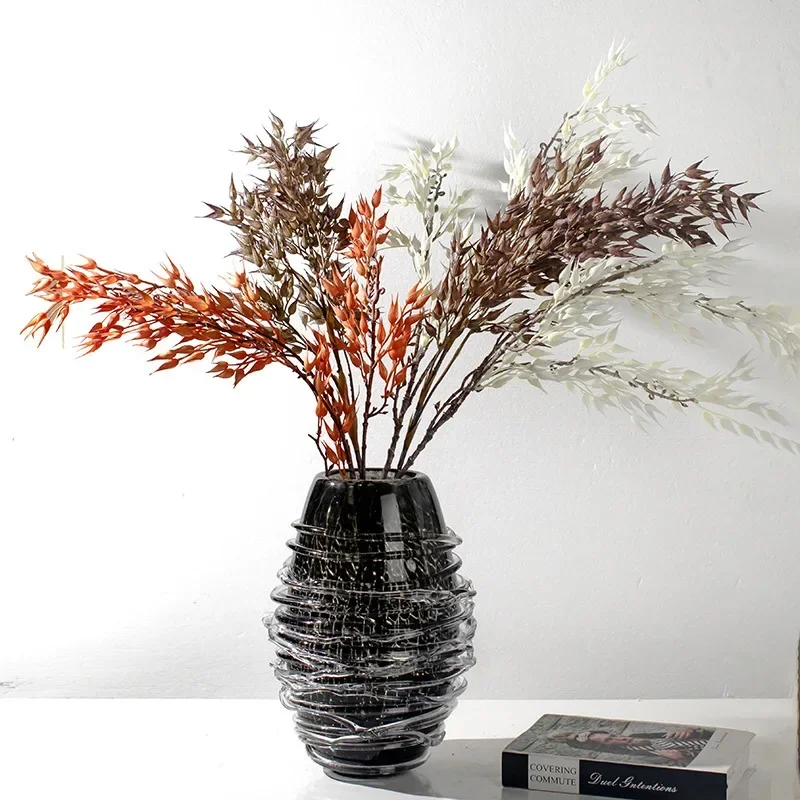 CL minimalist glazed art light luxury vase ornament high-end dining table model room soft flower device
CL minimalist glazed art light luxury vase ornament high-end dining table model room soft flower device
