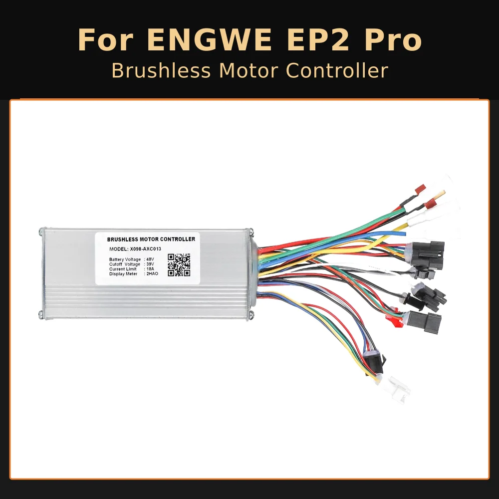 Original 48V Brushless Motor Controller for ENGWE EP2 Pro Electric Scooter Replacement Speed Control Unit for Engine Pro
Original 48V Brushless Motor Controller for ENGWE EP2 Pro Electric Scooter Replacement Speed Control Unit for Engine Pro