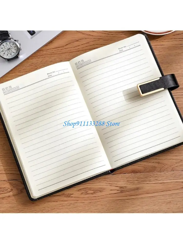 G88D Hardcover Leather Notebook Closure College Ruled Business Journal Pocket Notepads with 240 Pages for Writing
G88D Hardcover Leather Notebook Closure College Ruled Business Journal Pocket Notepads with 240 Pages for Writing