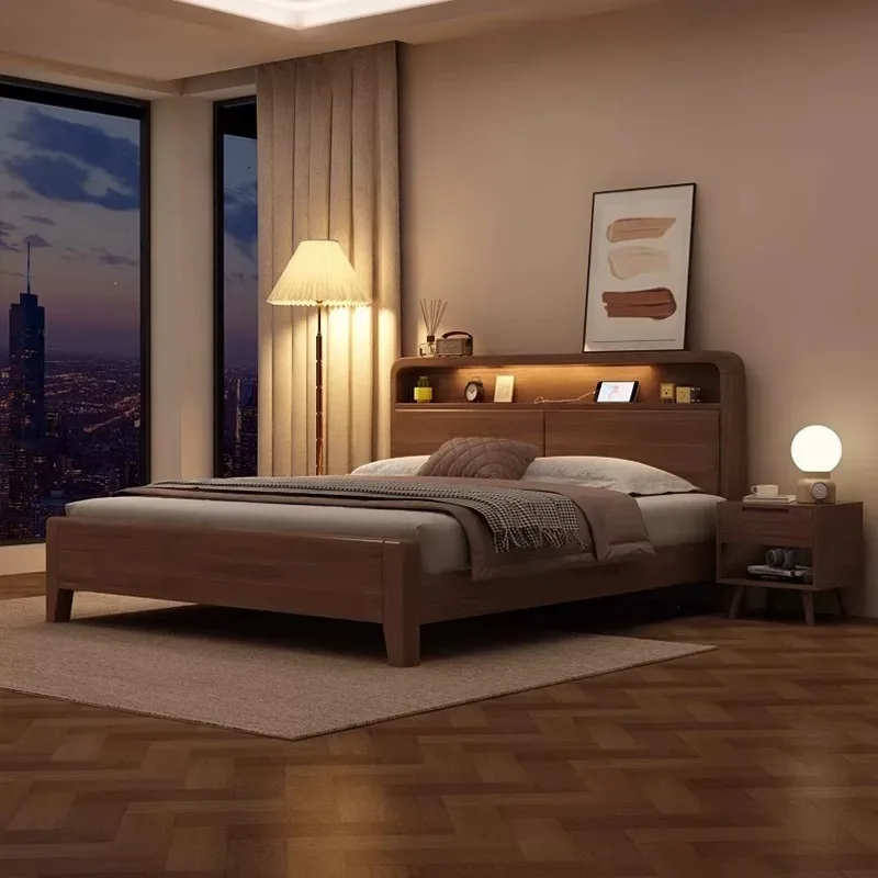 Nordic all solid wood bed, pure solid wood modern simple and durable 1.8 meters 1.5m 1.35 double master bedroom
Nordic all solid wood bed, pure solid wood modern simple and durable 1.8 meters 1.5m 1.35 double master bedroom