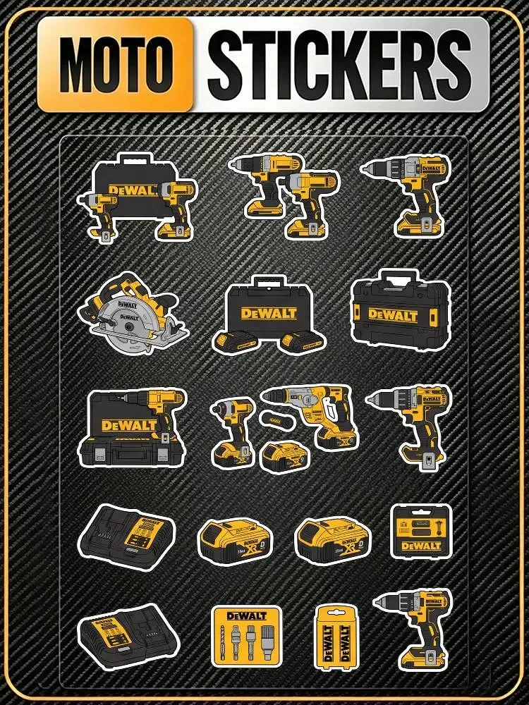 For DEWALT Multi Scene Waterproof Reflective Scratch Cover Stickers Fit Auto Motorcycle Helmet Refrigerator
For DEWALT Multi Scene Waterproof Reflective Scratch Cover Stickers Fit Auto Motorcycle Helmet Refrigerator