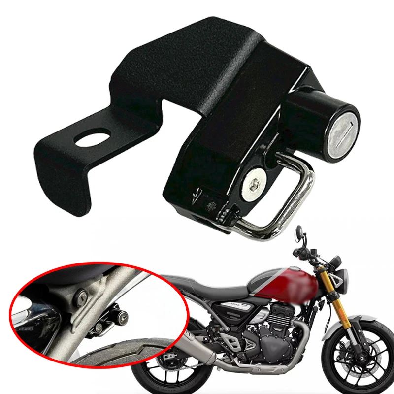 Motorcycle Accessories Helmet Lock Anti-theft Security Mount Hook For Speed400 Scrambler400X Speed 400 Scrambler 400X 2024-2025
Motorcycle Accessories Helmet Lock Anti-theft Security Mount Hook For Speed400 Scrambler400X Speed 400 Scrambler 400X 2024-2025