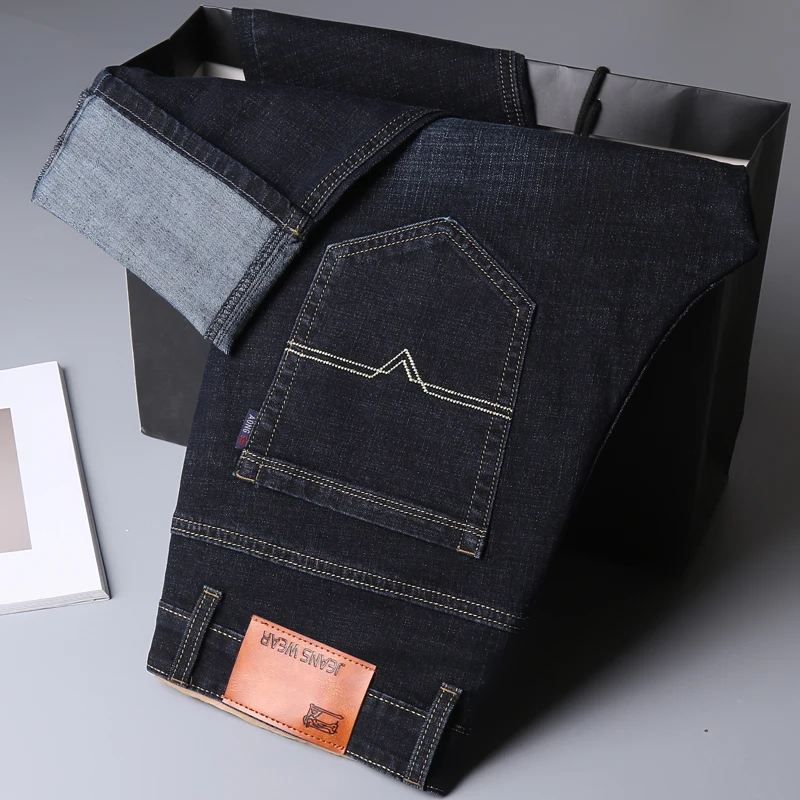 YAPU Men Winter Straight Trousers Stretch Jean Fashion Men Business Casual Jeans 2022 Thicken Keep Warm Autumn Denim Pants
YAPU Men Winter Straight Trousers Stretch Jean Fashion Men Business Casual Jeans 2022 Thicken Keep Warm Autumn Denim Pants