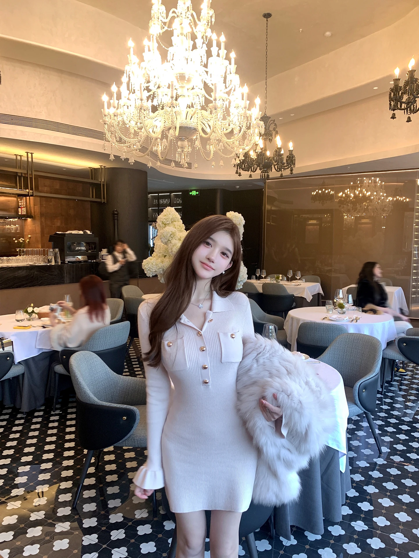 Pure Desire Knitted Dr Jiangnan Lady High Waist A-Line Skirt Svel Base Layer Lace Trim Sexy Bodycon Long Sve Dr
Pure Desire Knitted Dr Jiangnan Lady High Waist A-Line Skirt Svel Base Layer Lace Trim Sexy Bodycon Long Sve Dr