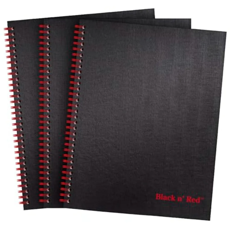 Notebooks Business Journals 3 Pack 11" x 8-1/2" 70 Sheets Ruled Optik Paper Scribzee App Hardcover Wirebound Black 400123488
Notebooks Business Journals 3 Pack 11" x 8-1/2" 70 Sheets Ruled Optik Paper Scribzee App Hardcover Wirebound Black 400123488