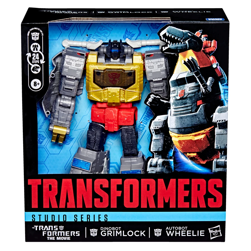 In-Stock Hasbro Transformers Studio Series SS86 Dinobot Grimlock & Autobot Wheelie 21.5cm Leader Class Action Model Figure Toys
In-Stock Hasbro Transformers Studio Series SS86 Dinobot Grimlock & Autobot Wheelie 21.5cm Leader Class Action Model Figure Toys