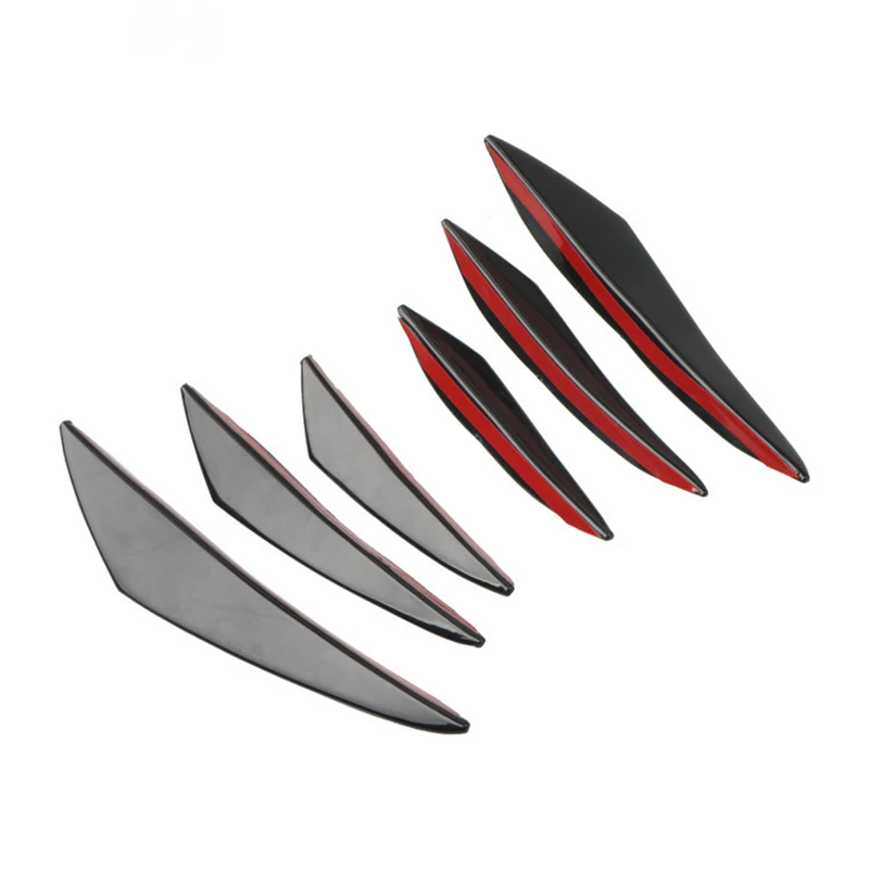 Car Modification Spoiler Universal 6-Piece Bright Black Crescent Wind Blade Universal Small Front Bumper Spoiler Car Accessories
Car Modification Spoiler Universal 6-Piece Bright Black Crescent Wind Blade Universal Small Front Bumper Spoiler Car Accessories