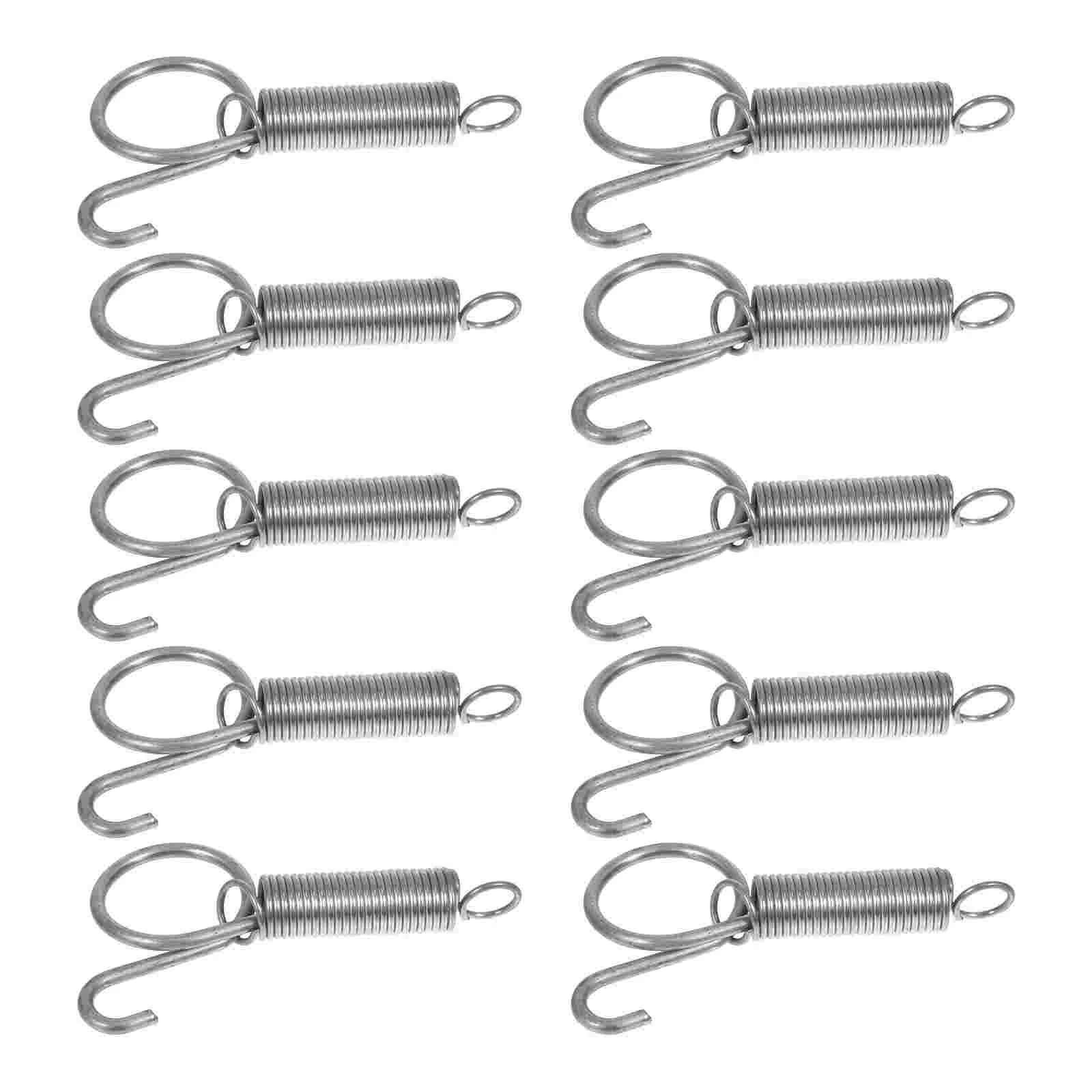 10 Pcs Rabbit Cage Door Hook Spring for Pigeon Dog Large Quantity Utensil Fixed Galvanized Bird Compact Size
10 Pcs Rabbit Cage Door Hook Spring for Pigeon Dog Large Quantity Utensil Fixed Galvanized Bird Compact Size