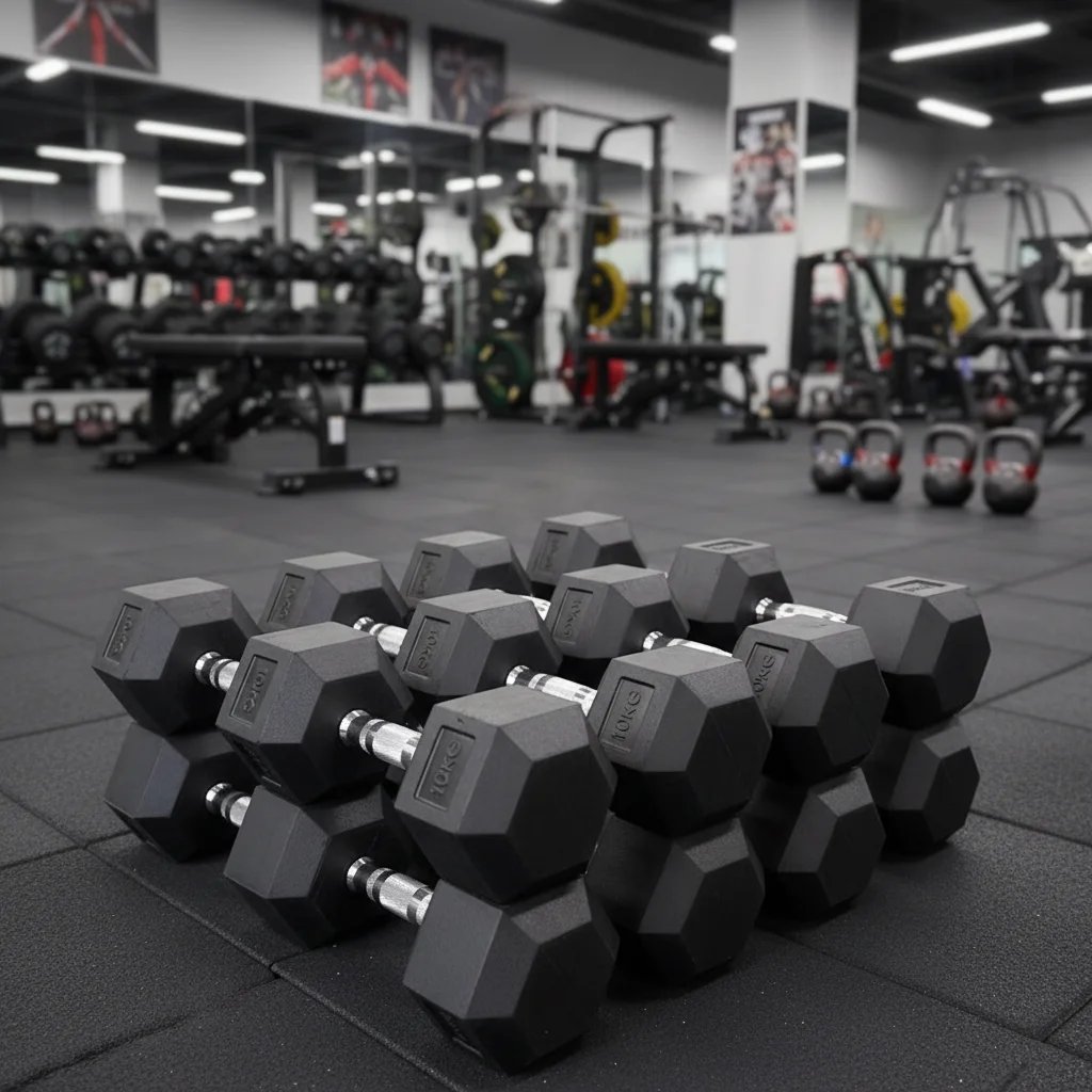 XRHD 00125 Dumbbell Iron 5kg Hexagonal Rubber Coated Gym Equipment
XRHD 00125 Dumbbell Iron 5kg Hexagonal Rubber Coated Gym Equipment