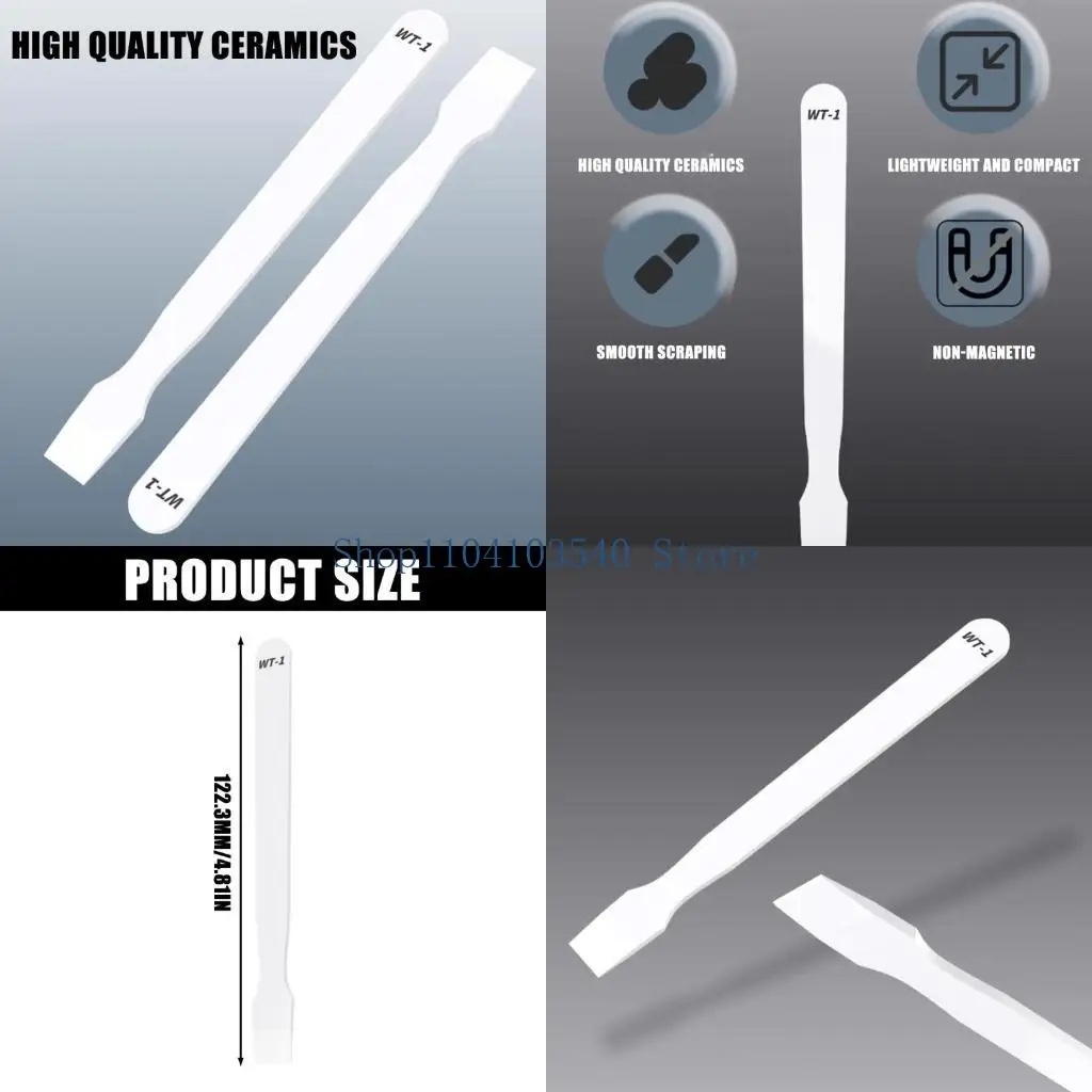 02DC Ceramic Scraper Tool для удаления избыточного припоя, обеспечивающего стабильное соединение схемы
02DC Ceramic Scraper Tool для удаления избыточного припоя, обеспечивающего стабильное соединение схемы