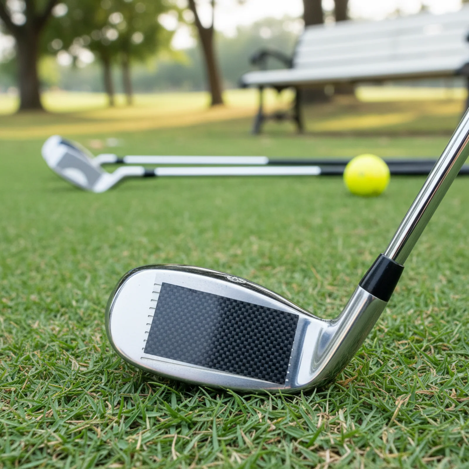 Professional Portable Golf Club Face Protective Film Durable Carbon Fiber Protector for Park Golf Headcover
Professional Portable Golf Club Face Protective Film Durable Carbon Fiber Protector for Park Golf Headcover
