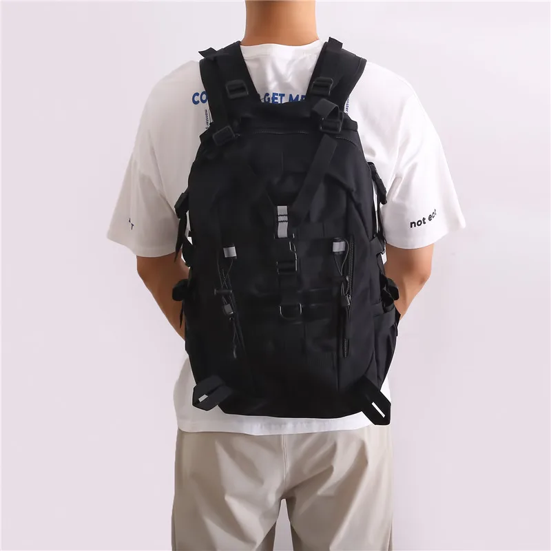 Tactical Backpack for Outdoor Survival Multi-Purpose Camping, Hiking, Hunting and Fishing Pack Sports Backpack
Tactical Backpack for Outdoor Survival Multi-Purpose Camping, Hiking, Hunting and Fishing Pack Sports Backpack