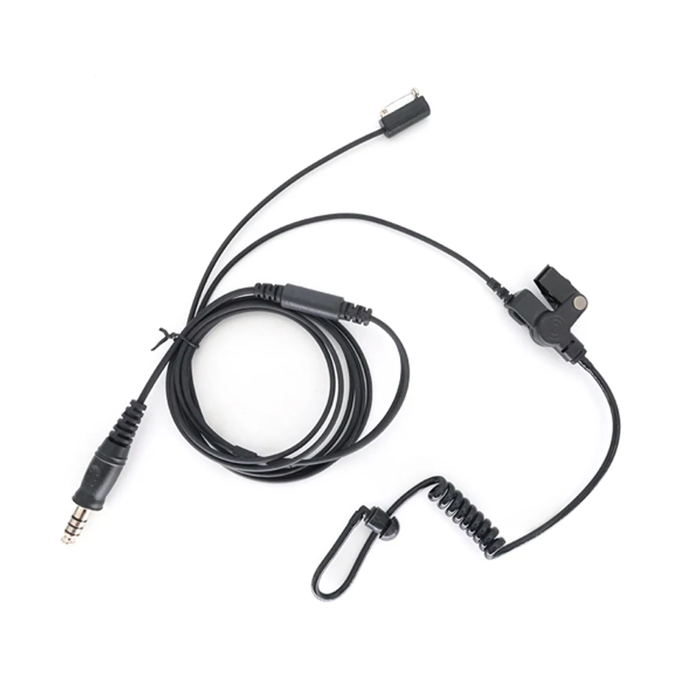 7.1mm NATO plug Acoustic Air Tube FBI Earphone Security Agent Headphone Microphone Earbud for Mini Walkie Talkie Radio
7.1mm NATO plug Acoustic Air Tube FBI Earphone Security Agent Headphone Microphone Earbud for Mini Walkie Talkie Radio