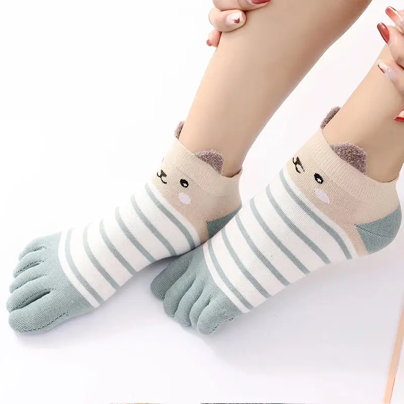 Five Finger Socks Women Boat Socks Cotton Spring Summer Autumn Cartoon Animal Five Toe Socks Cute Jacquard
Five Finger Socks Women Boat Socks Cotton Spring Summer Autumn Cartoon Animal Five Toe Socks Cute Jacquard
