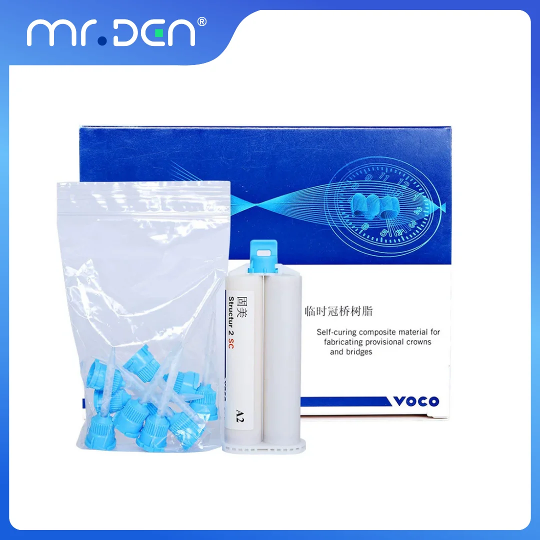 VOCO Structur 2 SC Self Curing Dental Resin Temporary Material - Auto Mix Cartridge for Crown Bridge Inlays Onlays Lab Supplies
VOCO Structur 2 SC Self Curing Dental Resin Temporary Material - Auto Mix Cartridge for Crown Bridge Inlays Onlays Lab Supplies