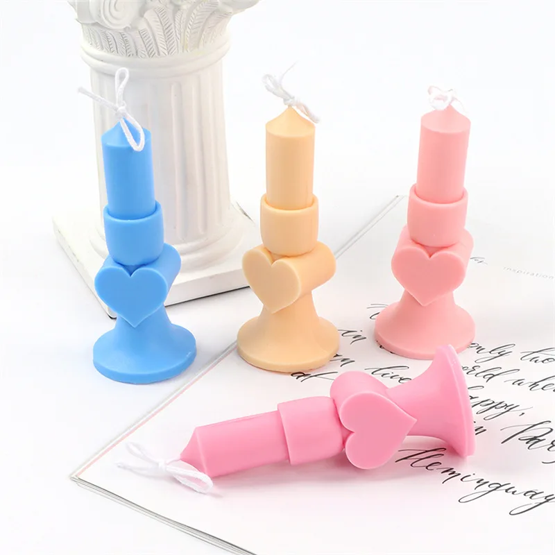 Creative Valentine's Day Love Pillar Silicone Candle Mold Heart Shaped Gypsum Resin Soap Chocolate Baking Mould Home Decor Gifts
Creative Valentine's Day Love Pillar Silicone Candle Mold Heart Shaped Gypsum Resin Soap Chocolate Baking Mould Home Decor Gifts