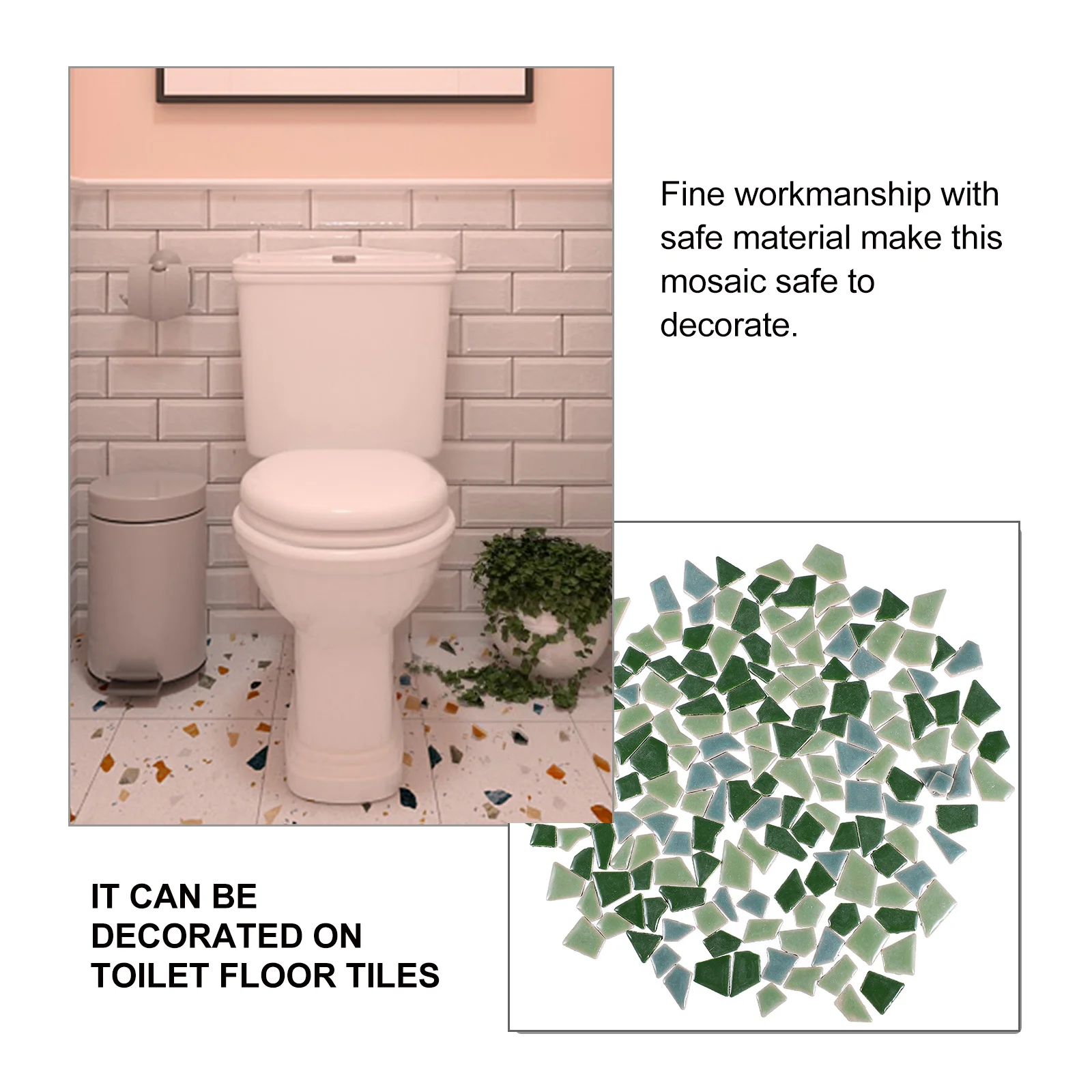 200G DIY Mosaic Tiles Assorted Glazed Ceramic Pieces for Craft Art Decoration Home Garden Park Retro Design Supplies
200G DIY Mosaic Tiles Assorted Glazed Ceramic Pieces for Craft Art Decoration Home Garden Park Retro Design Supplies