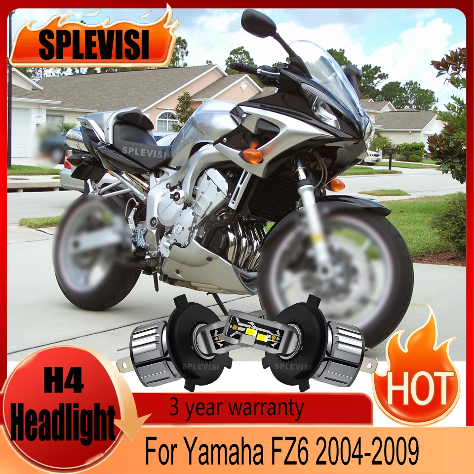 LED H4 9003 motorcycle Headlight Better Night Lighting Performance 3 year warranty For Yamaha FZ6 2004 2005 2006 2007 2008 2009
LED H4 9003 motorcycle Headlight Better Night Lighting Performance 3 year warranty For Yamaha FZ6 2004 2005 2006 2007 2008 2009