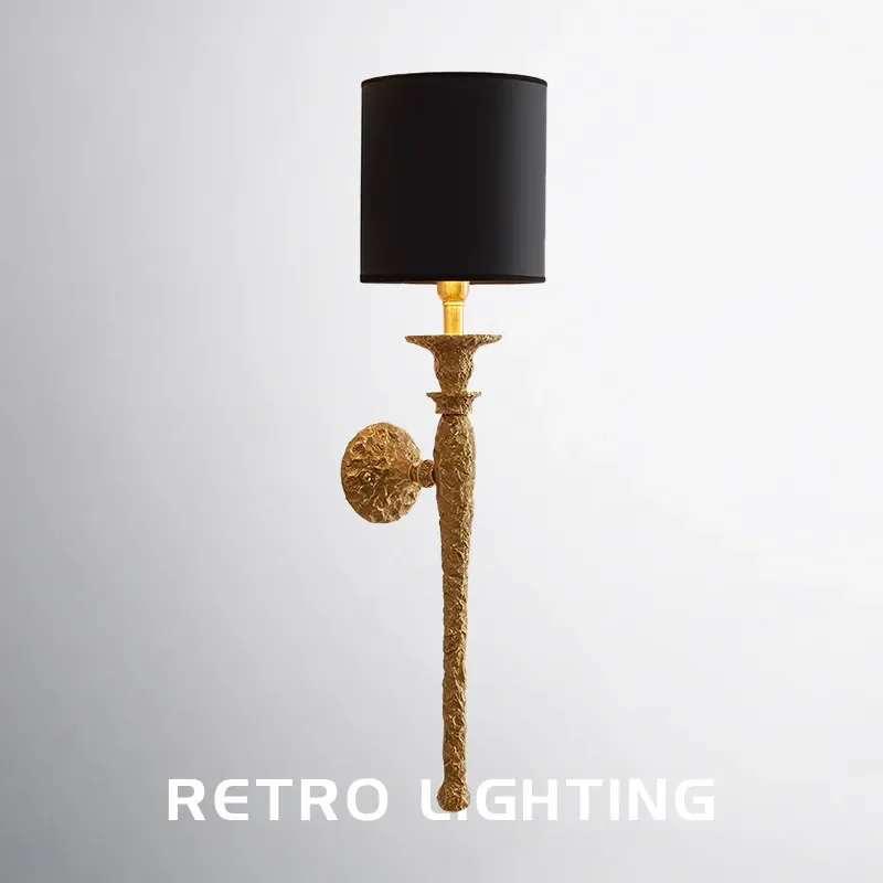 Full Copper Wall Lamp Luxury Living Room TV Background Wall Light Bedroom Bedside Lamp Simple Retro Staircase Lamp LED Lighting
Full Copper Wall Lamp Luxury Living Room TV Background Wall Light Bedroom Bedside Lamp Simple Retro Staircase Lamp LED Lighting