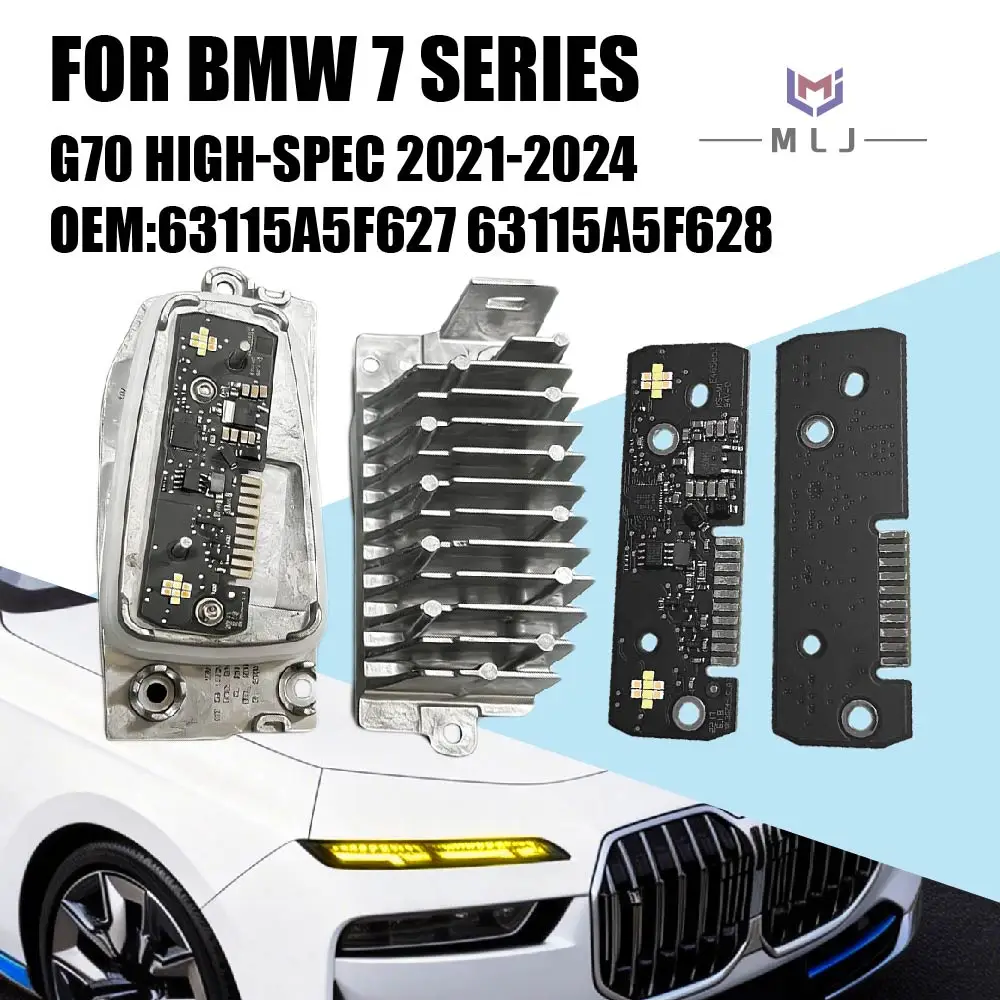 63115A5F627 63115A5F628 FOR BMW 7 Series G70 21-24 High-spec Laser Modules White Yellow Headlight DRL Turn Signal Source Module
63115A5F627 63115A5F628 FOR BMW 7 Series G70 21-24 High-spec Laser Modules White Yellow Headlight DRL Turn Signal Source Module