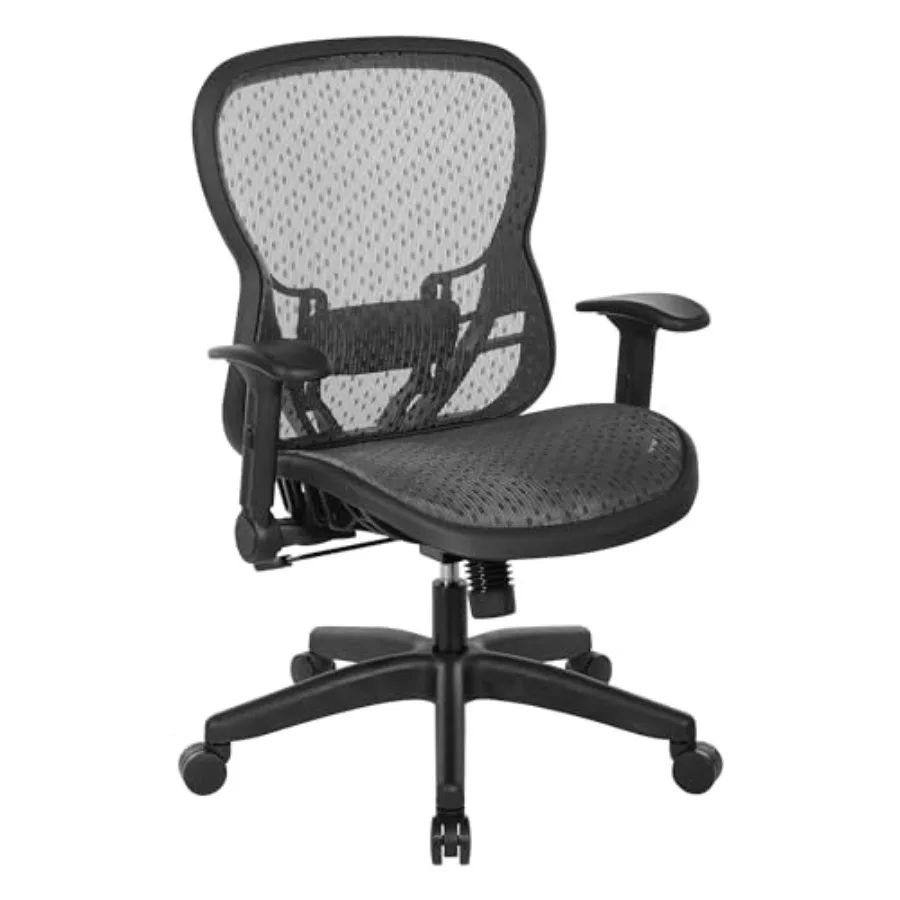Space Seating 529 Series Deluxe R2 SpaceGrid Mesh Back and Seat, 2-to-1 Synchro Tilt Control, Adjustable Tilt Tension, Lumbar S
Space Seating 529 Series Deluxe R2 SpaceGrid Mesh Back and Seat, 2-to-1 Synchro Tilt Control, Adjustable Tilt Tension, Lumbar S