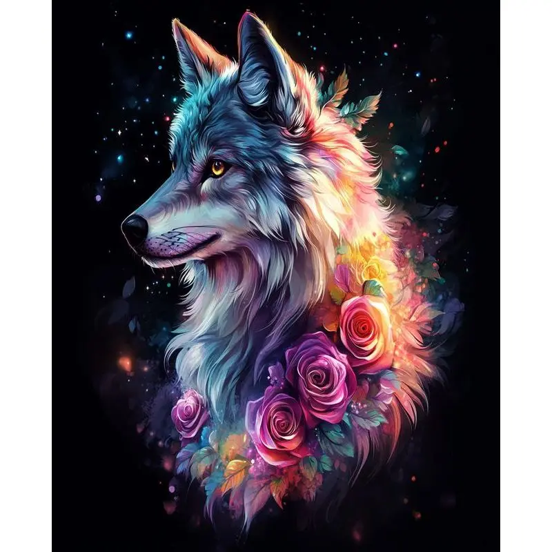 PhotoCustom Acrylic Painting By Numbers For Adults Flower Wolf Animal Coloring By Numbers Diy Hand Paint Gift Wall Decors
PhotoCustom Acrylic Painting By Numbers For Adults Flower Wolf Animal Coloring By Numbers Diy Hand Paint Gift Wall Decors