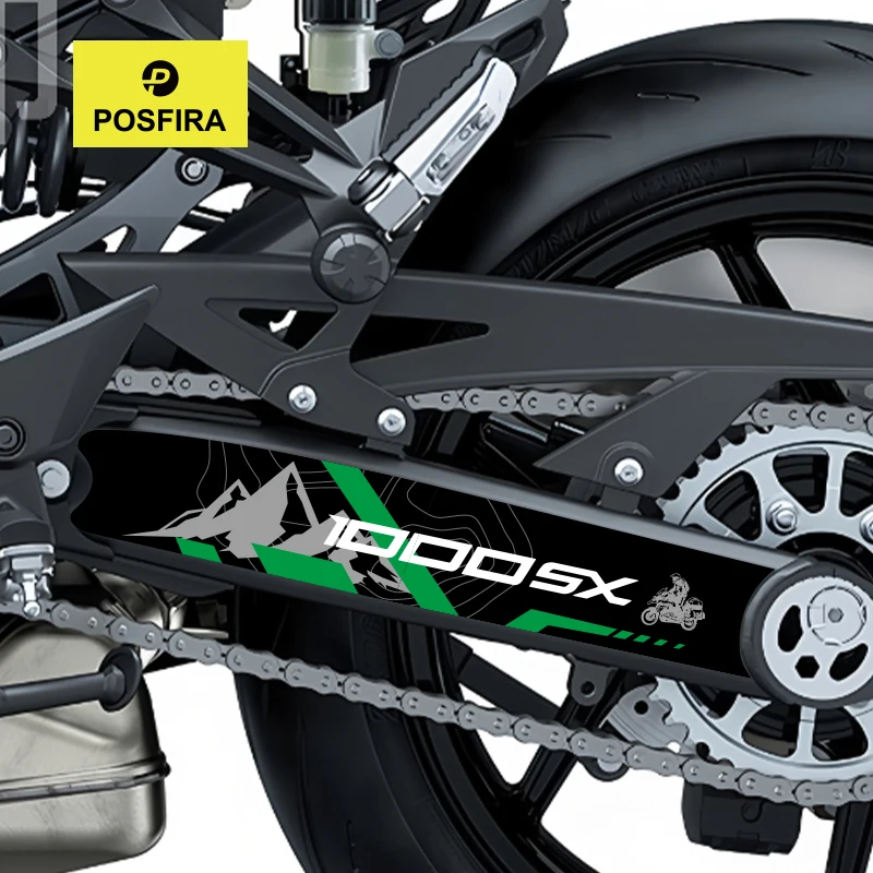POSFIRA Motorcycle Left Swingarm Stickers Vinyl Decals for Kawasaki Ninja 1000SX 1000 SX 2020 2021 2022 2023 2024 Accessories
POSFIRA Motorcycle Left Swingarm Stickers Vinyl Decals for Kawasaki Ninja 1000SX 1000 SX 2020 2021 2022 2023 2024 Accessories